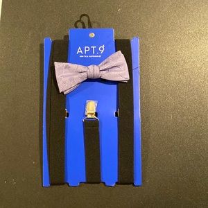APT.9 Bow tie and Suspender Set